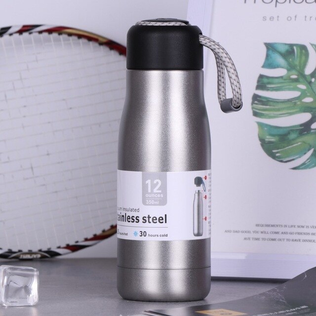420ml Thermos Stainless Steel Double Wall Thermal Cup Bottle Tra
