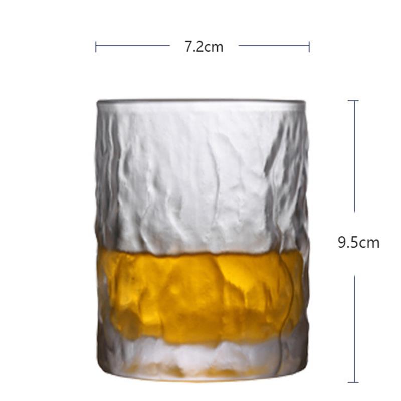 260ml Juice Tea Cup Latte Coffee MugTransparent Glass Cup for Wh