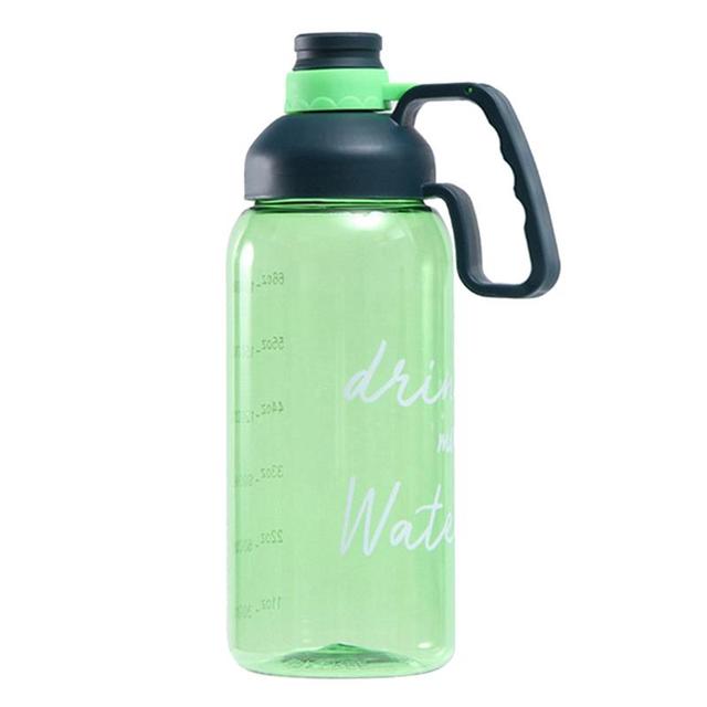 Justdolife 2000ml Wasser Flaschen Große Kapazität Outdoor Fitnes