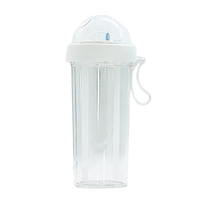 Tragbare Sport Wasser Flasche Kreative Mode Paar Stroh Tasse Fit