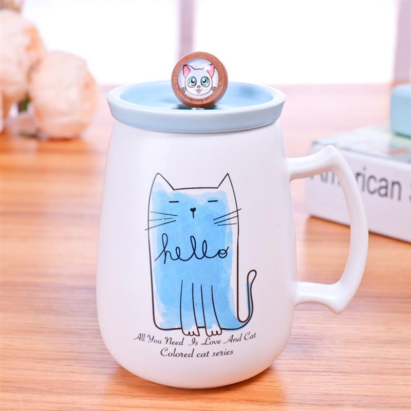 Kawaii Cartoon Katze Gedruckt Keramik Becher Kaffee Milch Tee Ta