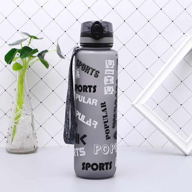 Cheap Fashion 600/1000ML Sports Water Bottle drinking Tritan bpa