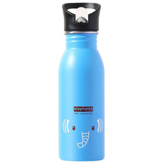 Cartoon 500ml Stainles Steel Water Bottle Thermos Insulated Vacu