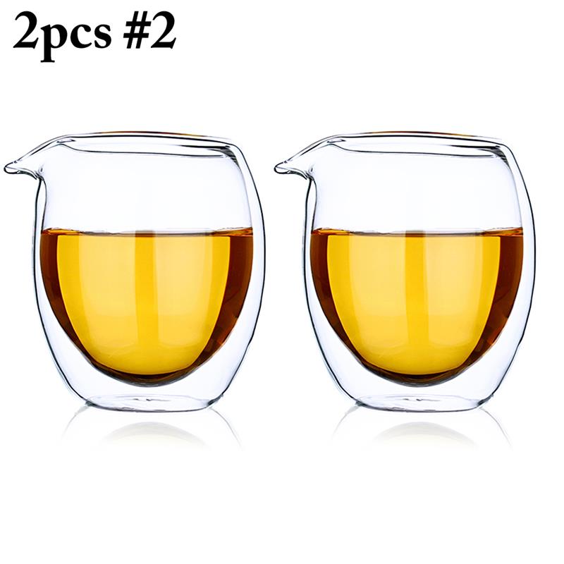 Set Of 2 Double-Wall Insulated Coffee Cup Set For Drinking Tea C